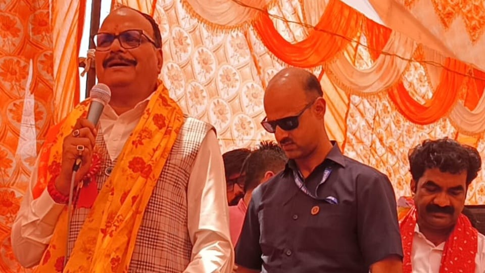 UP Deputy CM Brijesh Pathak in Sasni