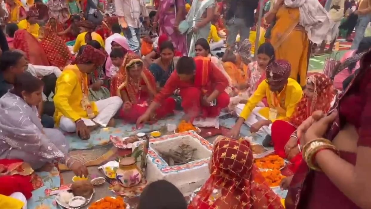 marriage of 101 couples in Kabirdham on Akshaya Tritiya