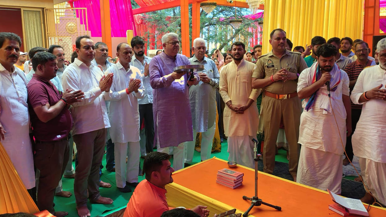 Kanpur: Tribute paid to late Shubham with the Yagyopaveet ceremony of 51 boys