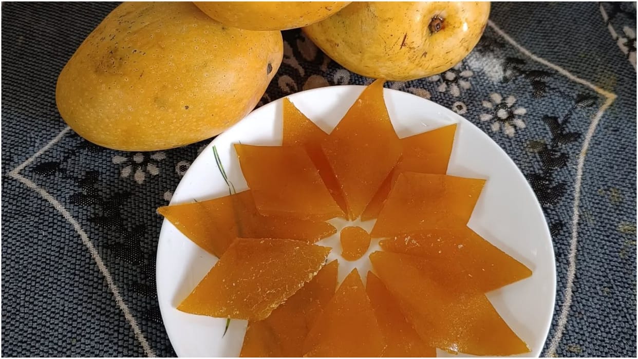 Mango Papad Recipe Ingredients Aam Papad Kaise Banta Hai