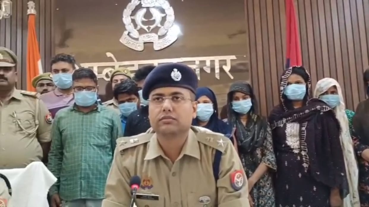 Ambedkarnagar: Eight members of the inter-district robber bride gang arrested
