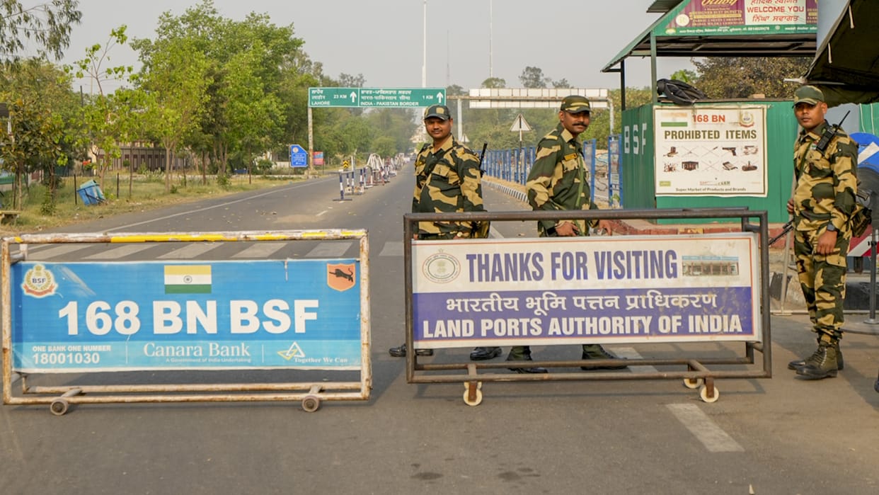 Attari-Wagah border between India and Pakistan completely shut