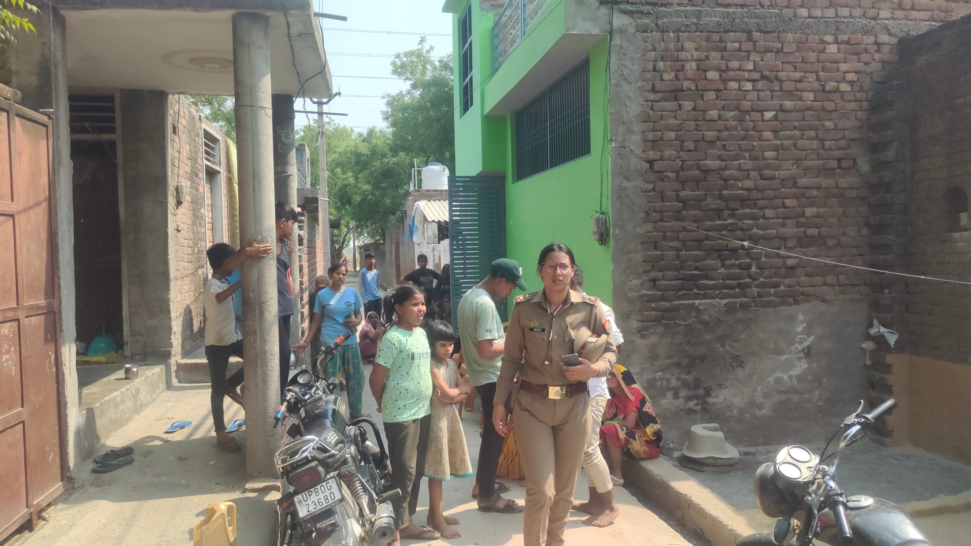 eight year old student playing in front of his house was kidnapped in Fatehabad