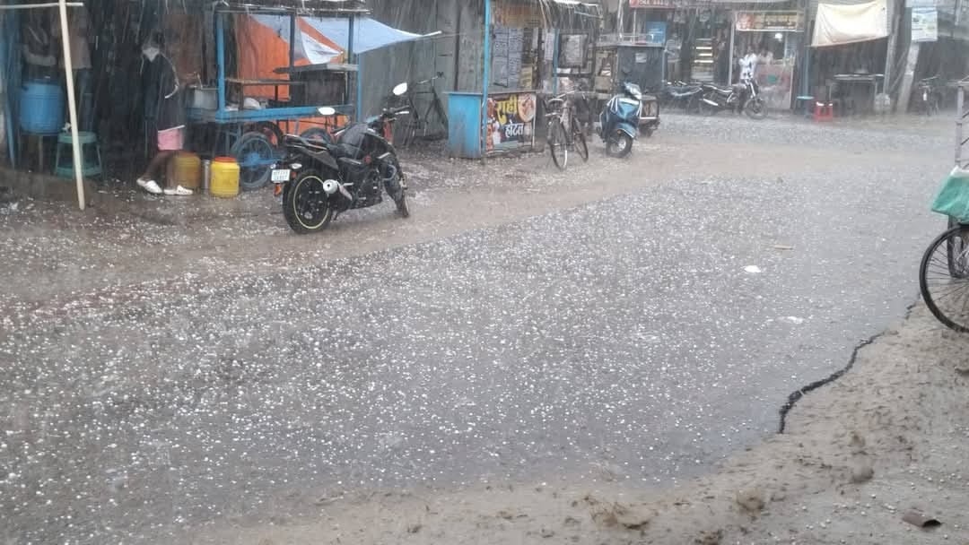 Bihar Weather: Rain and lightning alert in many districts of Bihar, hailstorm in Patna; know weather condition