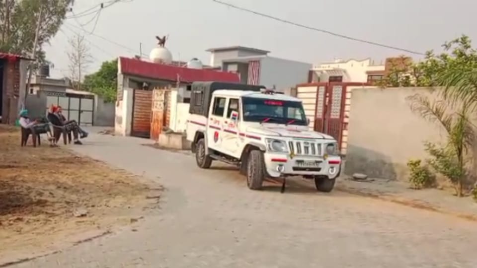 NIA raid a house in Firozepur see video
