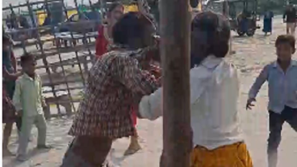 A female farmer was attacked while irrigating her crop in the field