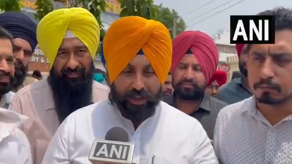 Minister Harjot Singh Bains on water dispute