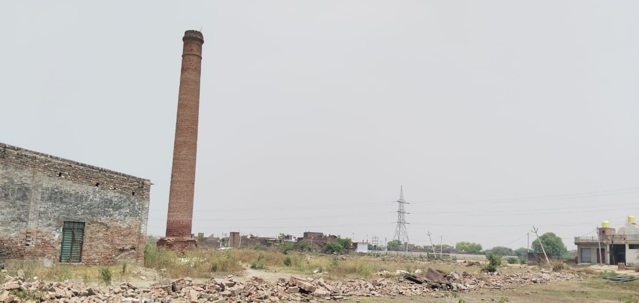 Auraiya JCB roared in Kakrahi five acres of land was cleared the officer said further action will be taken