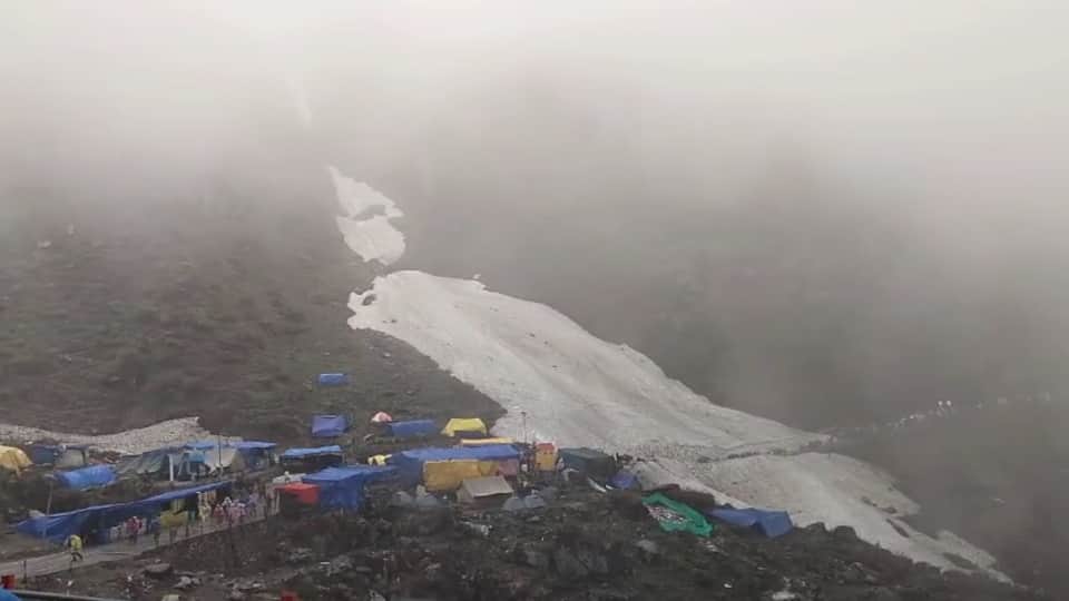 केदारनाथ में मौसम