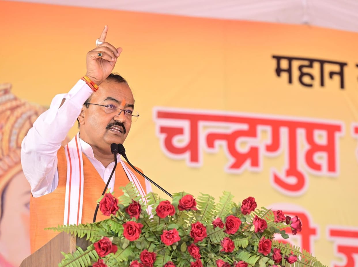 UP: Deputy CM said- Akhilesh and Rahul lost their sleep due to the announcement of caste census