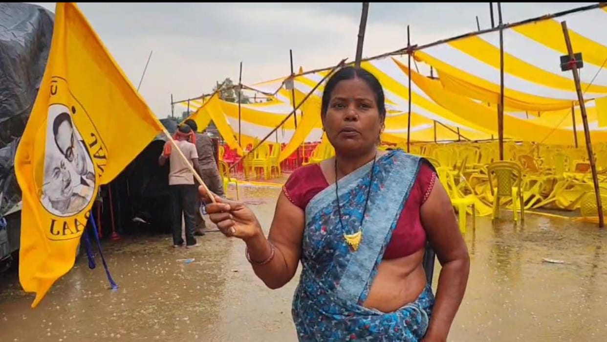 Bihar: Storm and rain wreak havoc in Jansuraj public meeting on Labor Day
