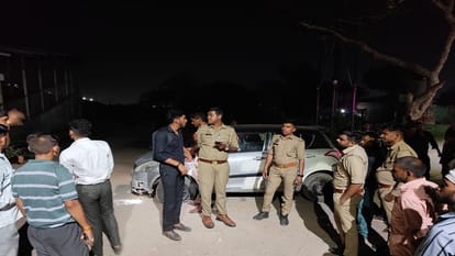 मौके पर पहुंची पुलिस