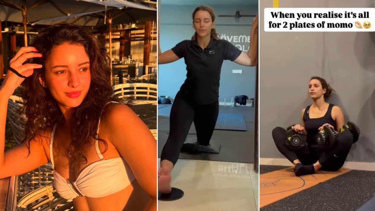 Triptii Dimri Proves Momos video Worth It If You Ready to Sweat It Out says This was not in the fitness plan