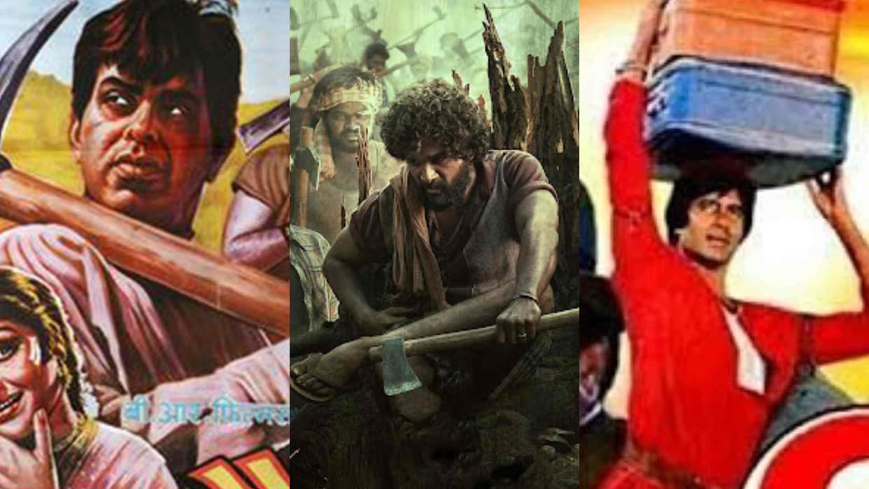 International Labour Day 2025: Naya Daur To deewaar Pushpa Coolie Movies Based On Struggles Laborers