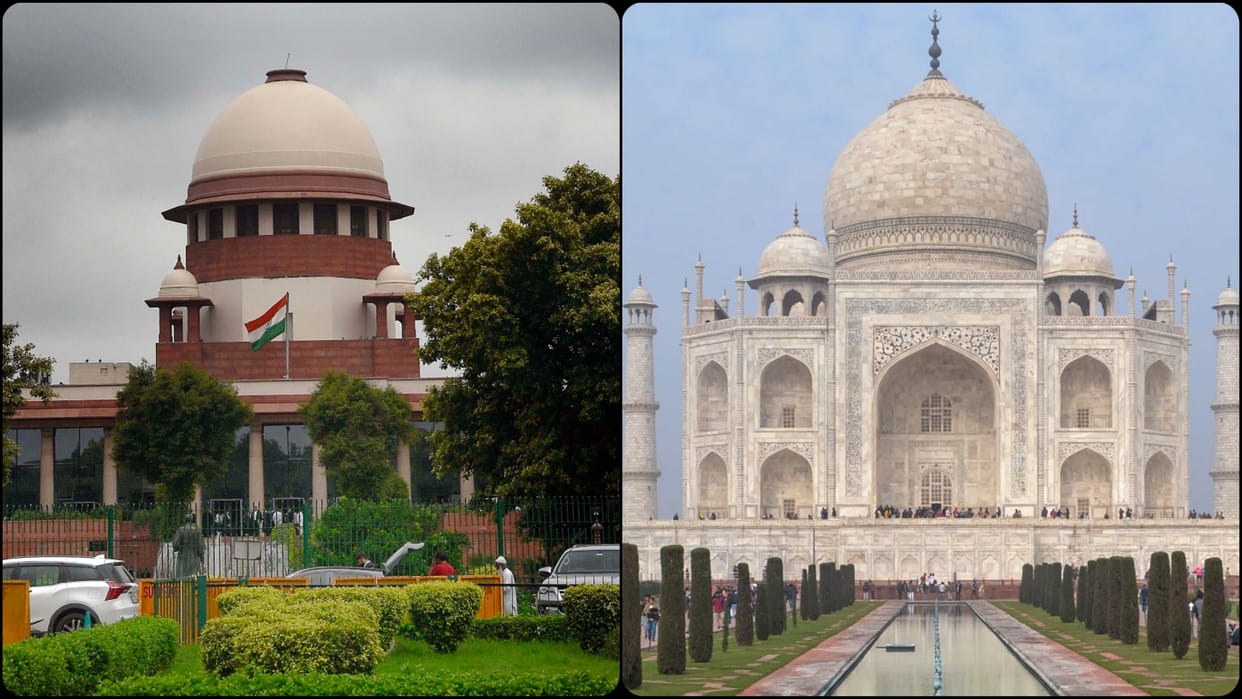 No tree felling within 5 km of Taj Mahal without our nod: Supreme Court, News in Hindi