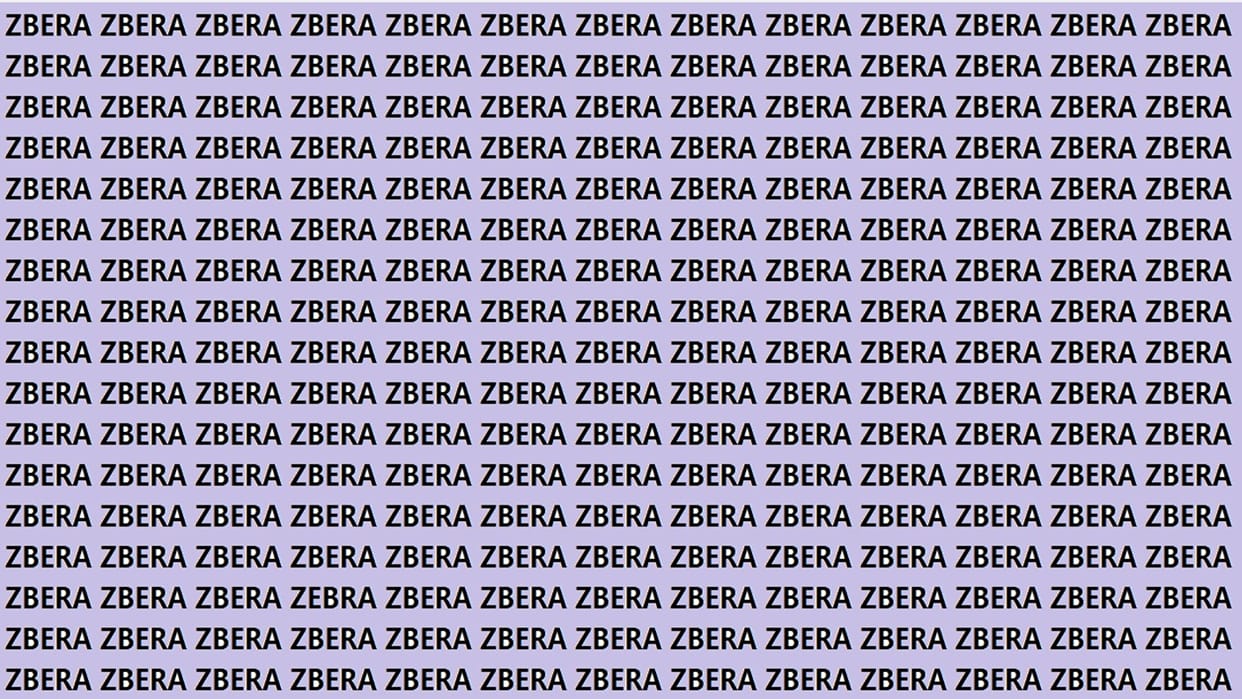 Optical Illusions IQ Test Brain Test If You Have Hawk Eyes Then Find ZEBRA