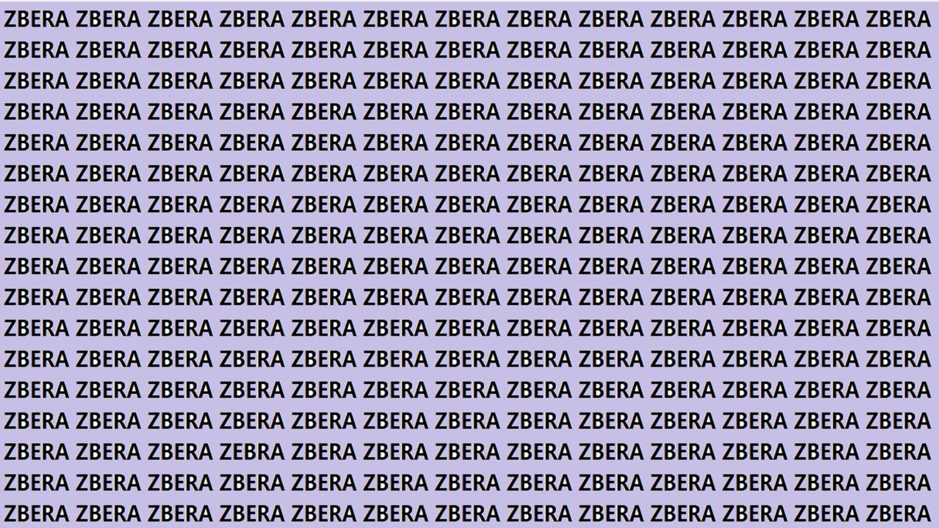 Optical Illusions IQ Test Brain Test If You Have Hawk Eyes Then Find ZEBRA