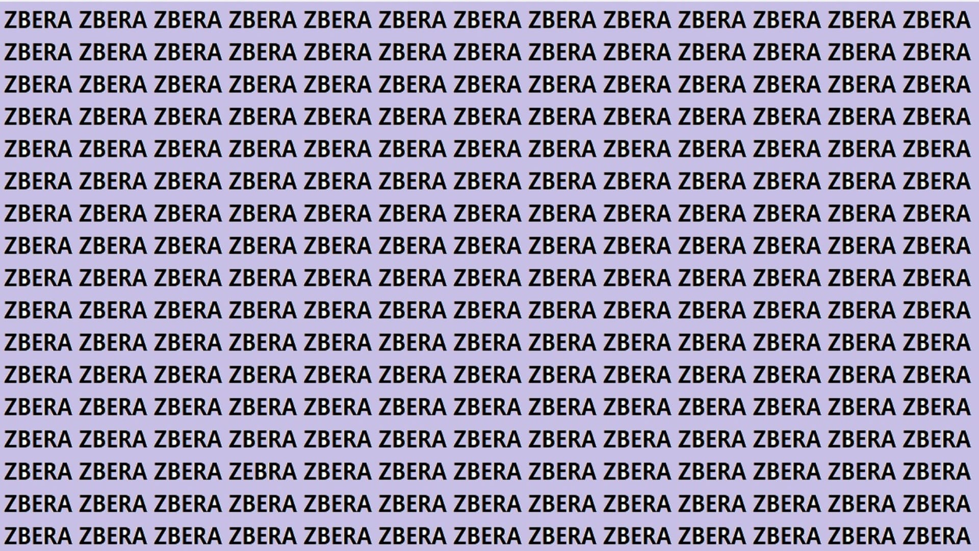 Optical Illusions IQ Test Brain Test If You Have Hawk Eyes Then Find ZEBRA