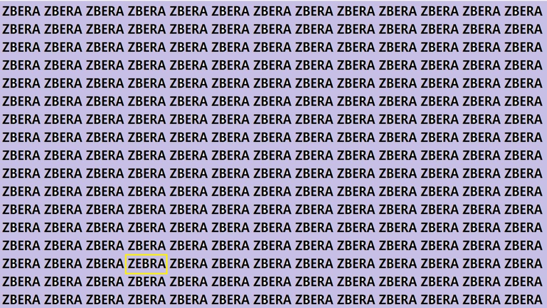 Optical Illusions IQ Test Brain Test If You Have Hawk Eyes Then Find ZEBRA