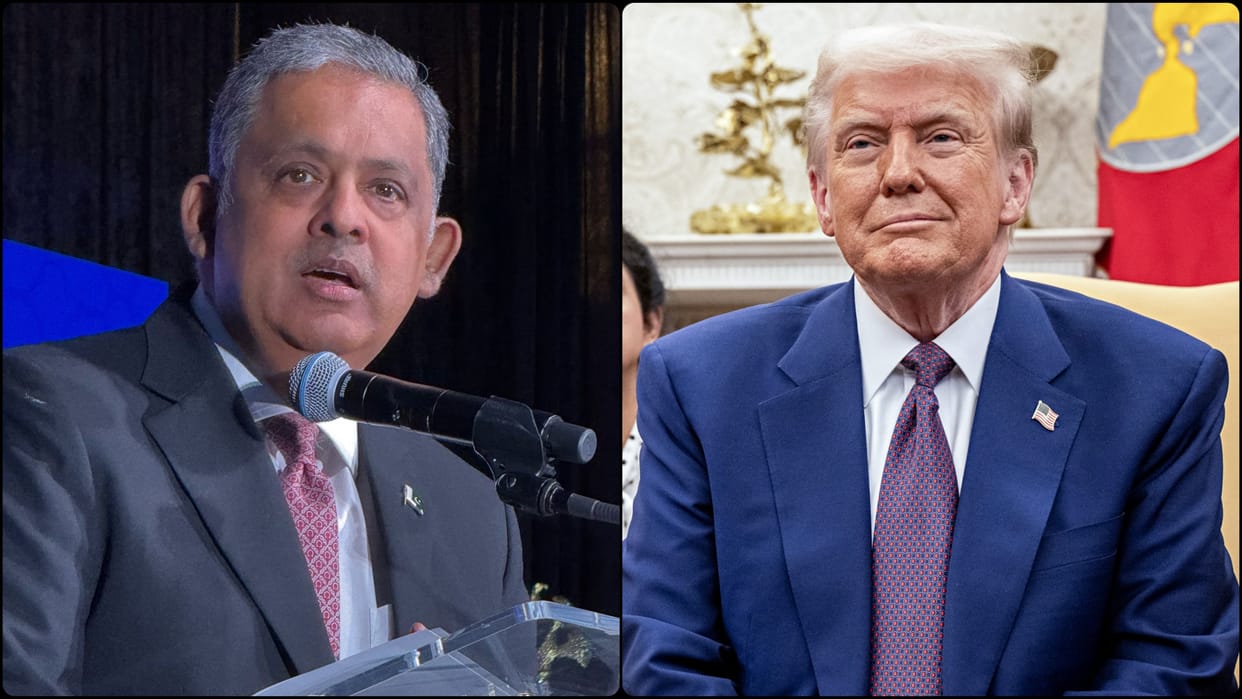 Pakistan's envoy to US urges President Trump to step in to defuse tensions with India, News in Hindi