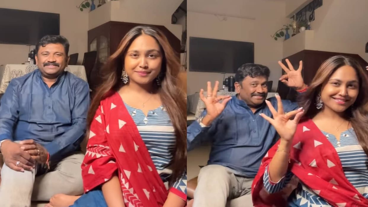 Father and daughter cute dance viral on social media watch this viral video
