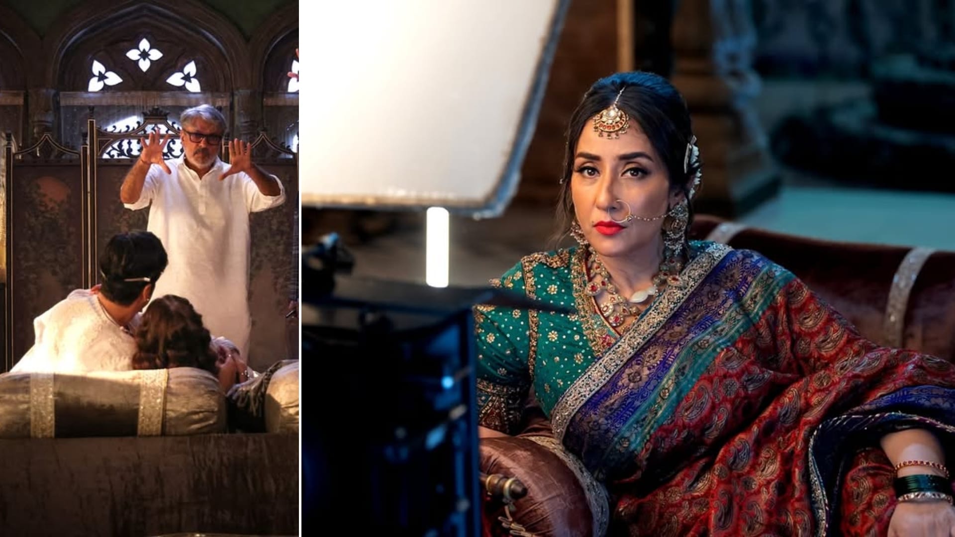 sanjay leela bhansali Productions shares heeramandi the diamond bazaar photos on completing 1 year of release