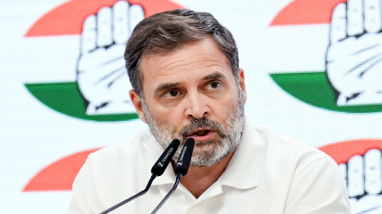 Rahul Gandhi attack government cites drop in two-wheelers and car sales