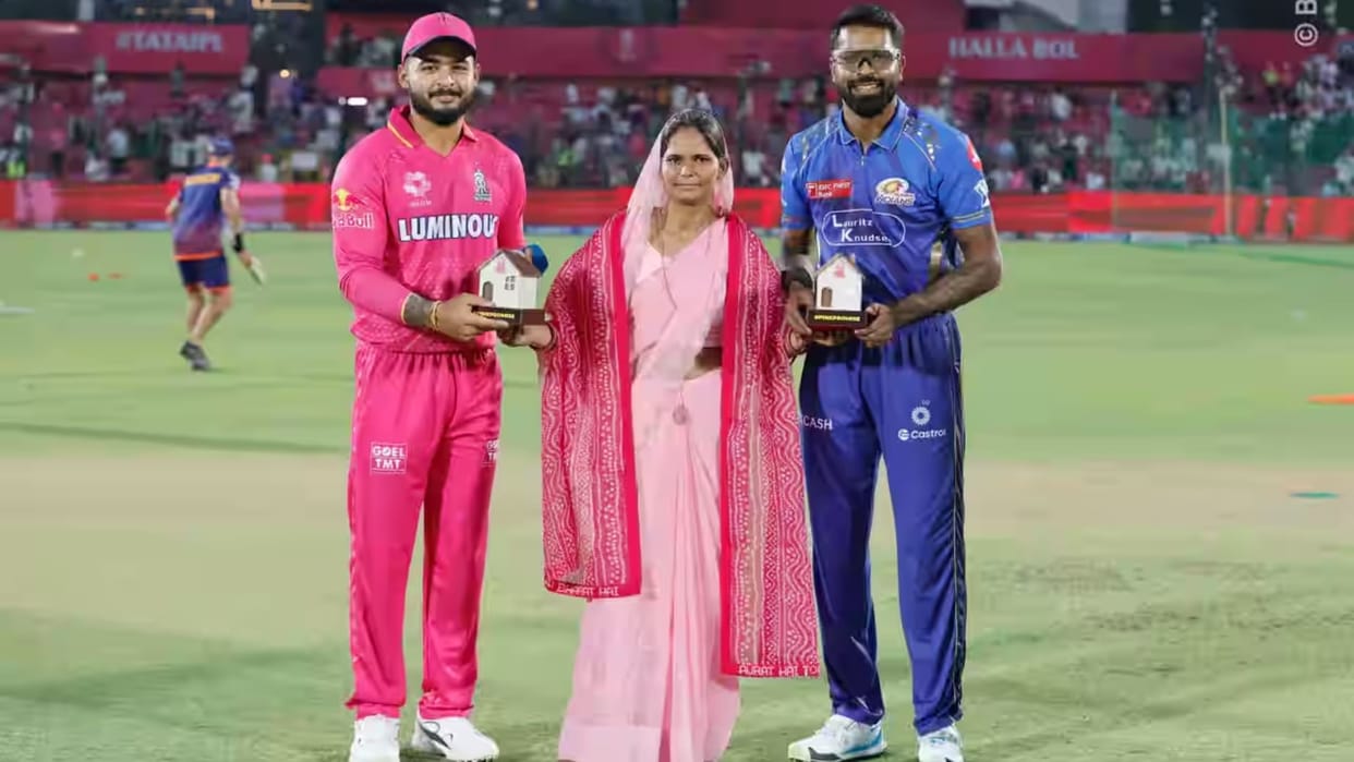 IPL 2025 RR vs MI Rajasthan Royals wearing pink jersey why did they take this decision in match against Mumbai