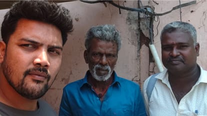 old man met family on Labor Day reached Kashi from Tamil Nadu hand cut off in train accident