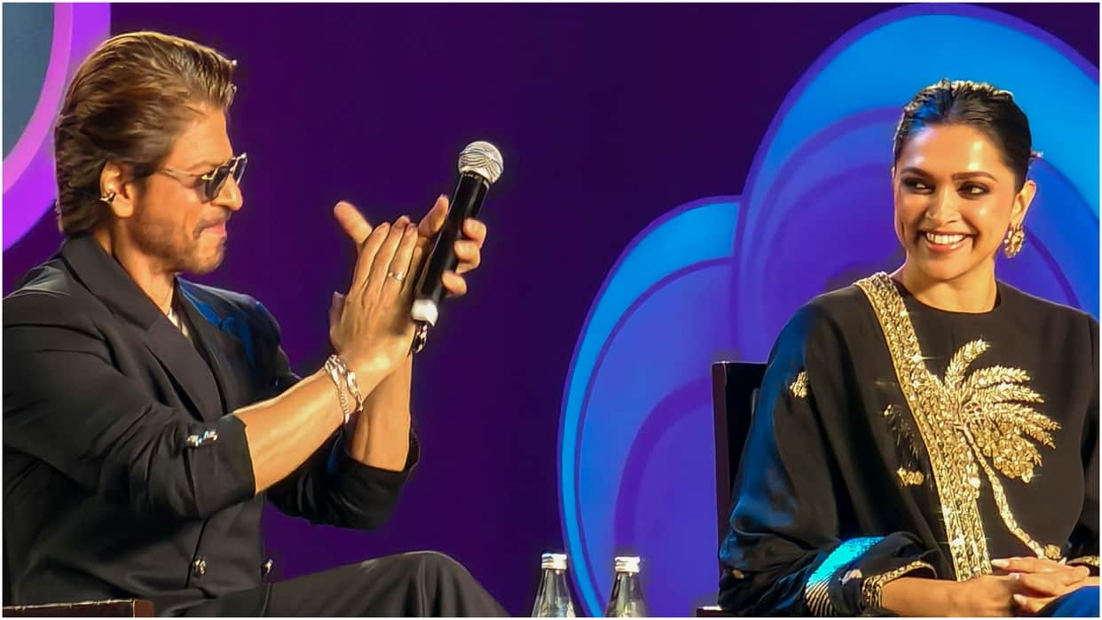 Shahrukh Khan praises deepika padukone says she will be a wonderful mother
