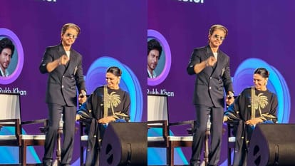 Shahrukh khan opens up about his shy side at WAVES Summit Reveals he hides behind Deepika Padukone at parties