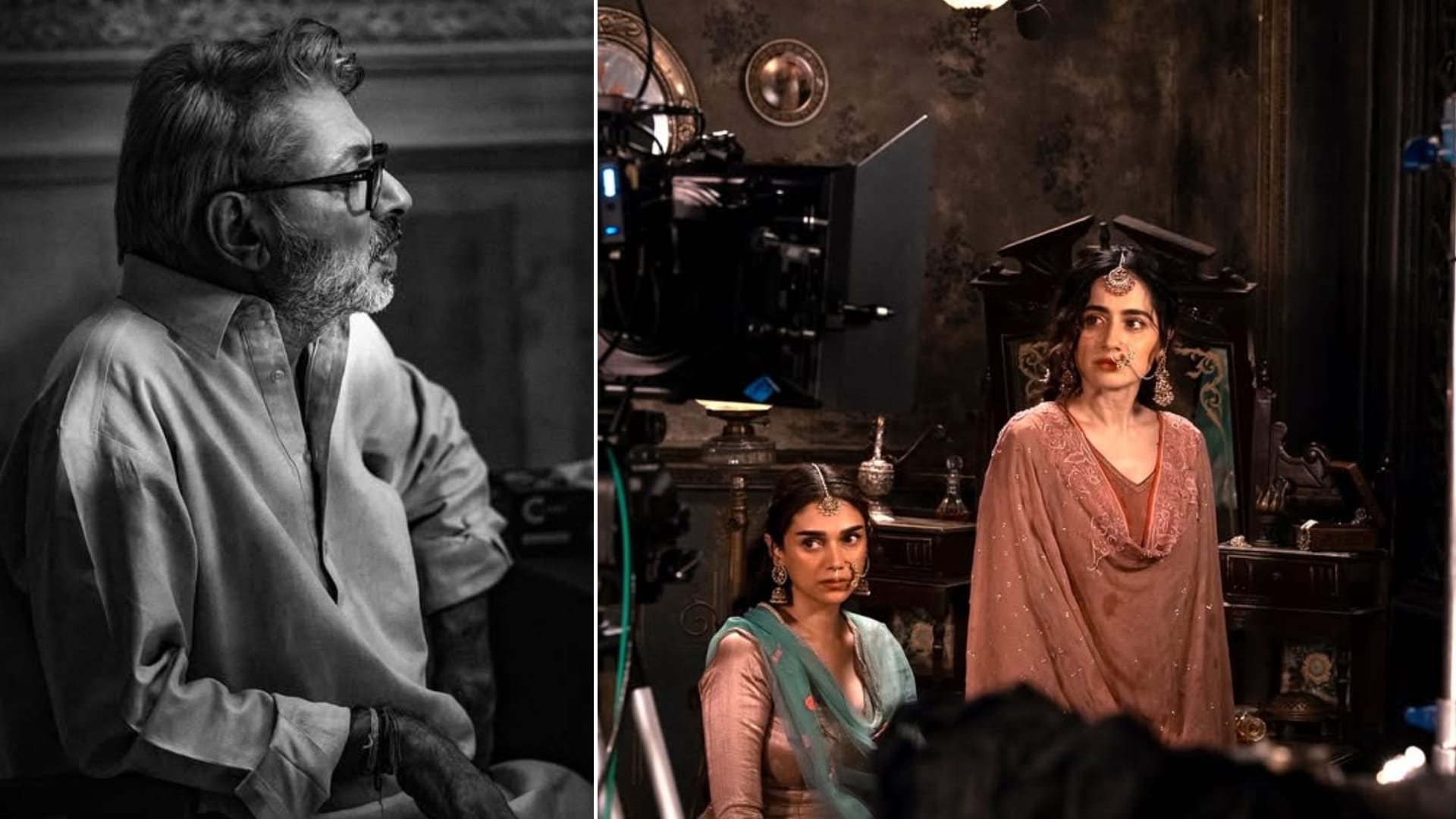 sanjay leela bhansali Productions shares heeramandi the diamond bazaar photos on completing 1 year of release