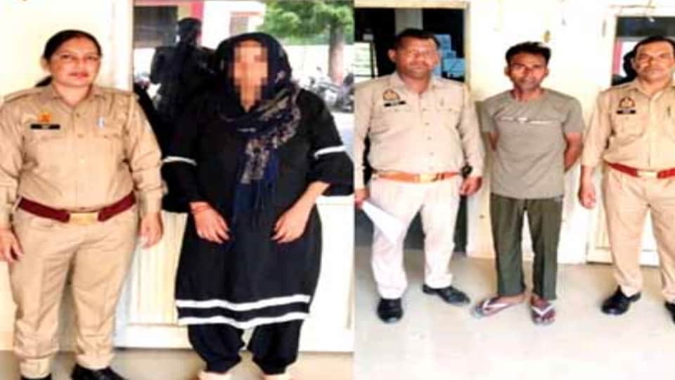 Brother-in-law and sister-in-law accused of Saina's murder in property dispute sent to jail