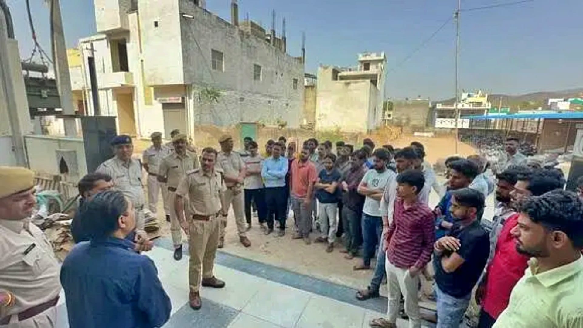 Ajmer: Intensive police operation in Ajmer, six illegal Bangladeshi citizens detained; 2151 documents checked
