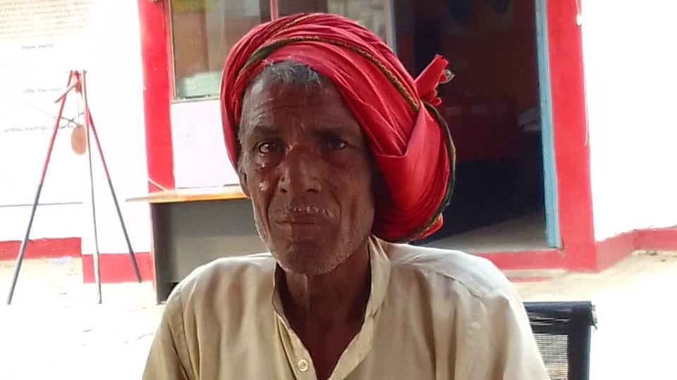 father of the son lodged a complaint in the police station