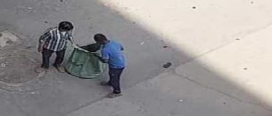Cruelty crossed all limits: Six puppies were locked in a sack thrown on the road