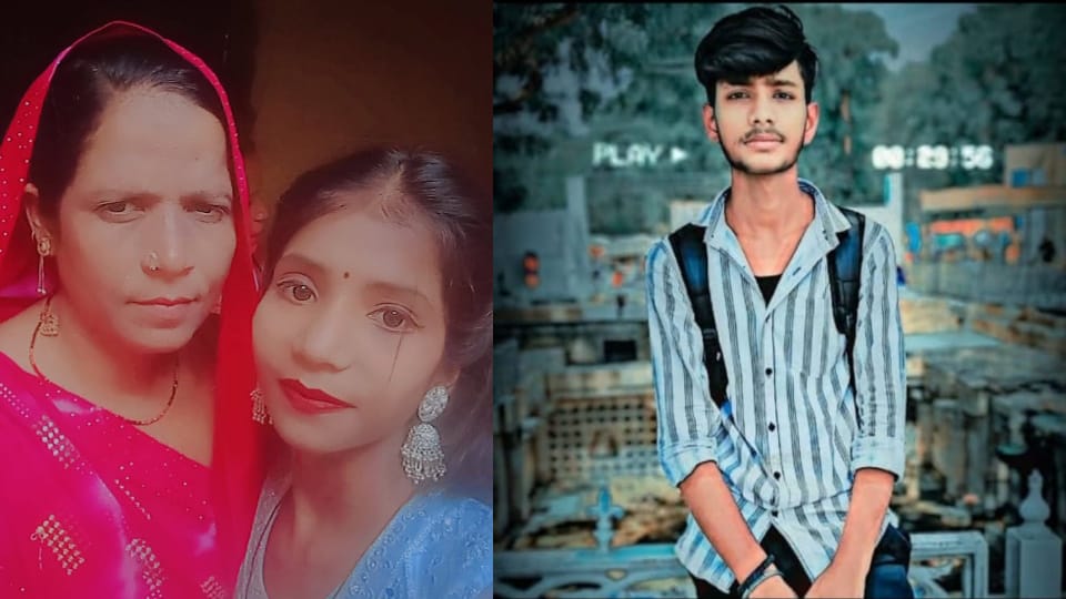 Gorakhpur Suicide News  son hanged himself, mother and daughter consumed poison