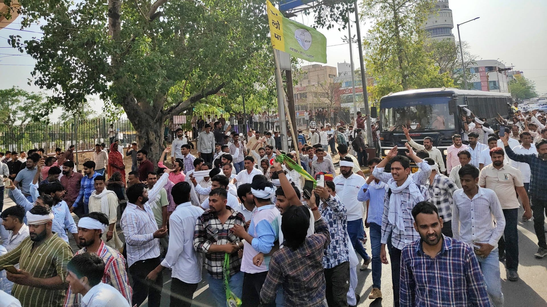 Jaipur News: Hanuman Beniwal detained, was on dharna for 6 days demanding cancellation of SI recruitment exam
