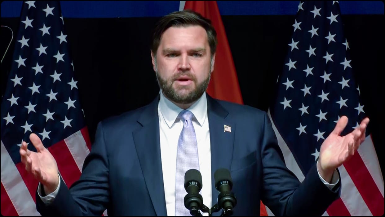 jd vance on west asia situation previous comment donald trump