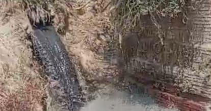 Kanpur polluted water is being openly released into the Ganga officer said we will start work with new company