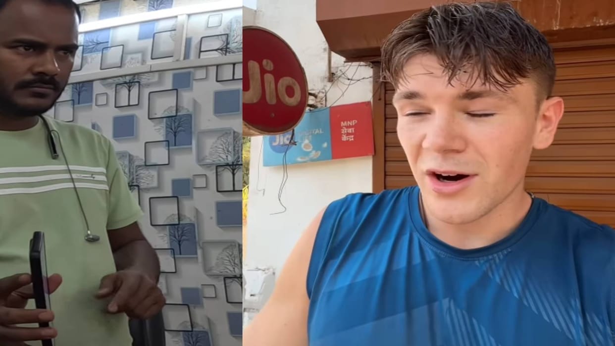 Barber Charges 1800 To A Foreigner video goes Viral