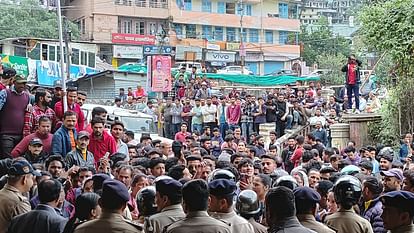 Nainital communal tension Girl harassment in car parked in garage when she protested her mouth covered cloth
