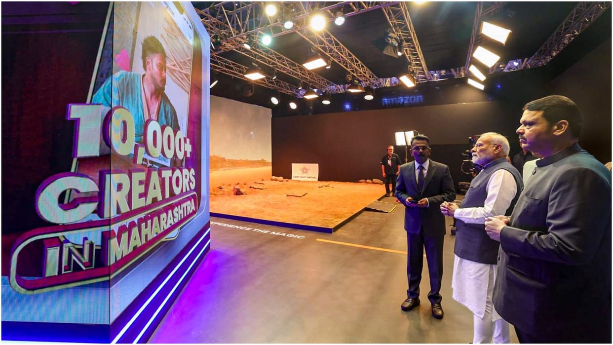 PM Modi Meets Creators: If plant does not get fertilizer water on time it withers away Prime Ministers message
