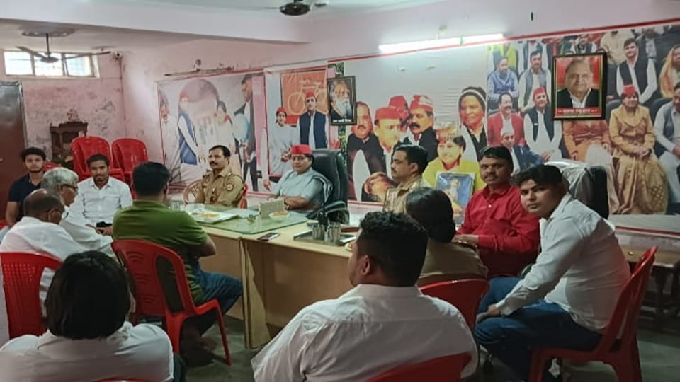 Ramji Lal Suman Aligarh visit