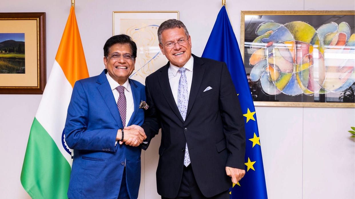 India, EU making solid headway towards balanced, mutually beneficial trade deal