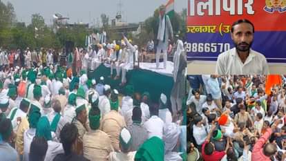 Rakesh Tikait case: Bhakiyu marches to Muzaffarnagar, district president says will selectively kill fake Hindu