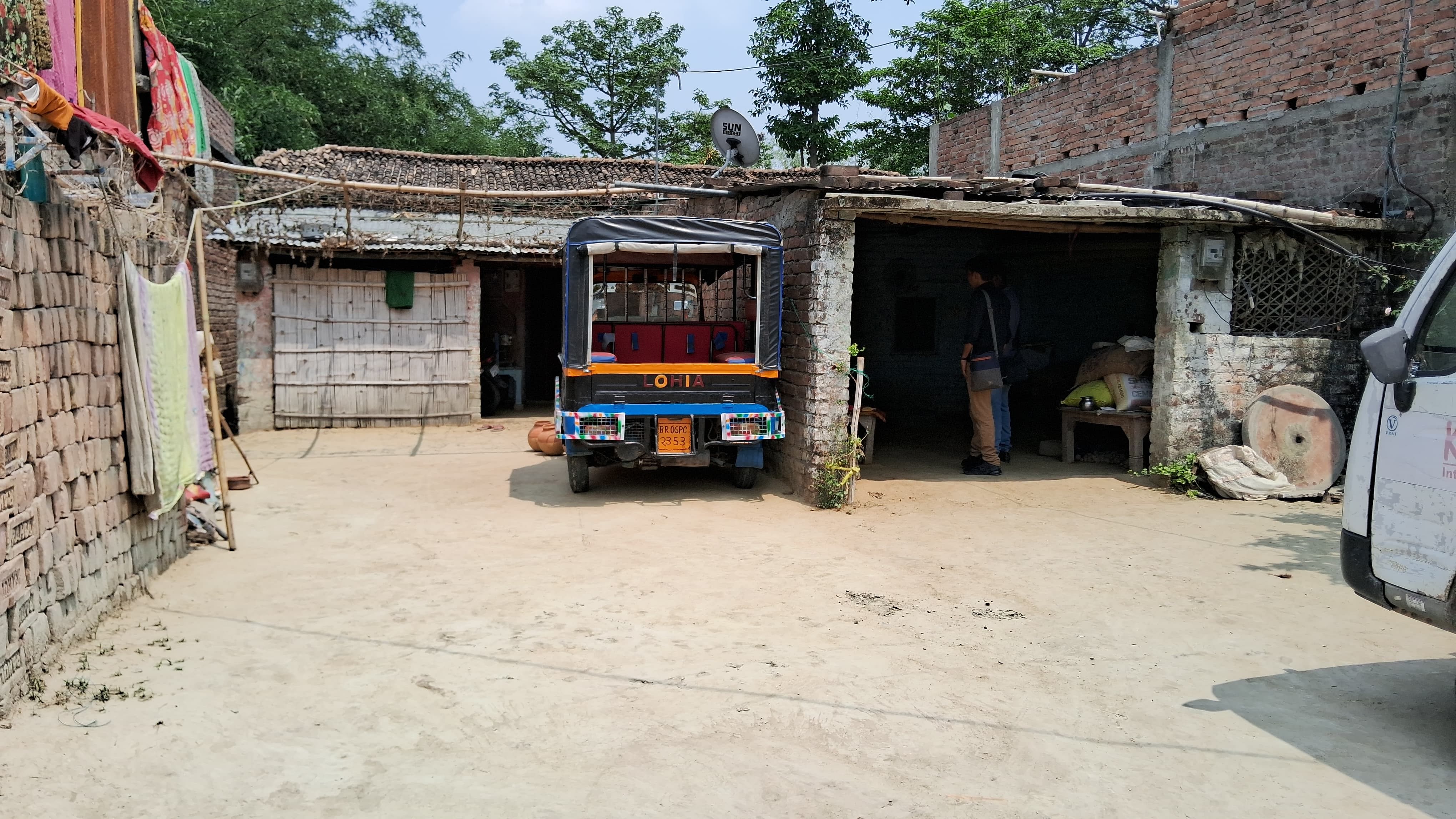 इसी घर में हुई थी घटना।