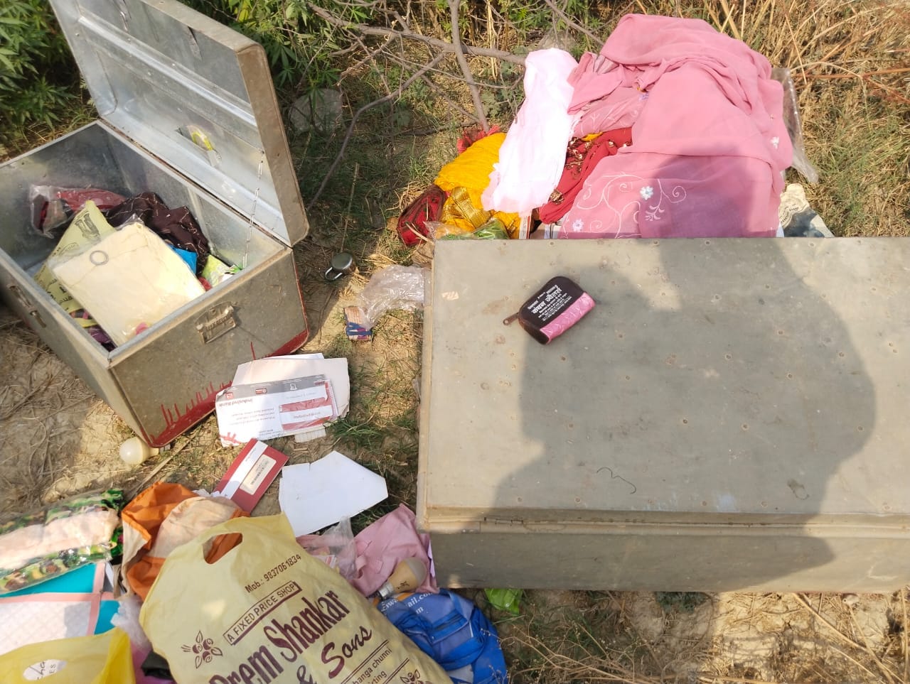 Villagers got angry due to theft incident scuffle and stone pelting with policemen