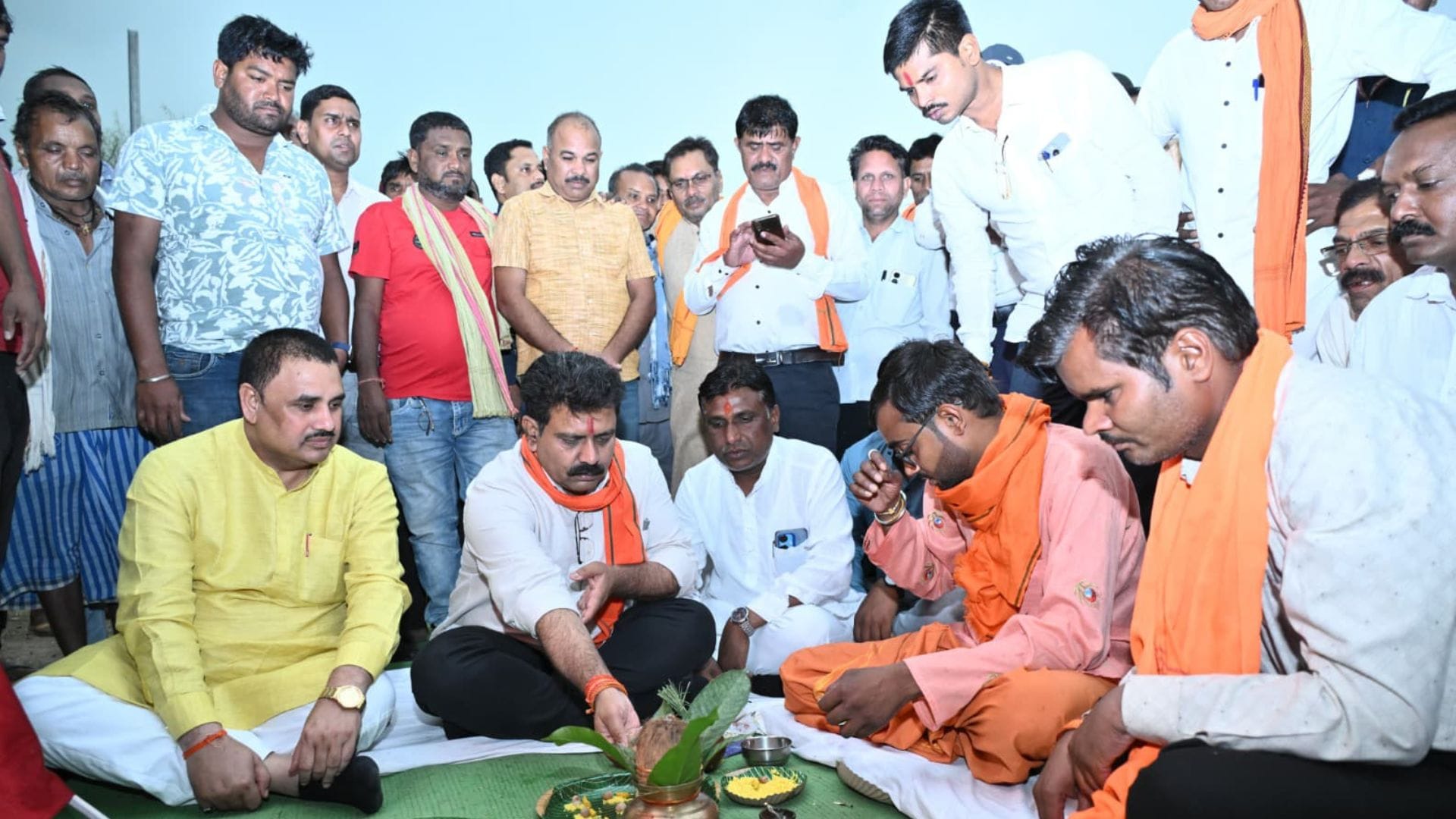 डिप्टी सीएम विजय शर्मा ने किया भूमिपूजन