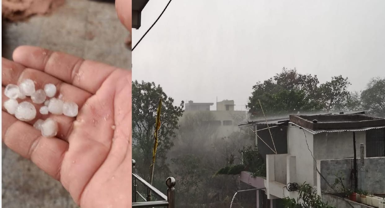 Heavy rain with thunderstorm in Raipur: Winds will blow at a speed of 50-60 km in these districts of the state